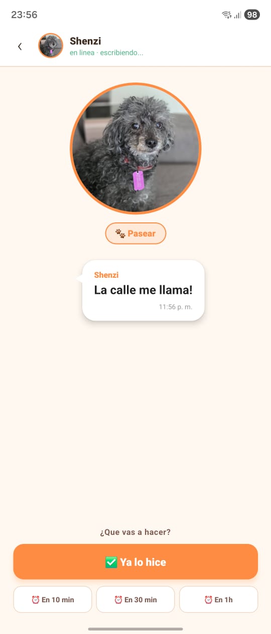 Recordatorios chat